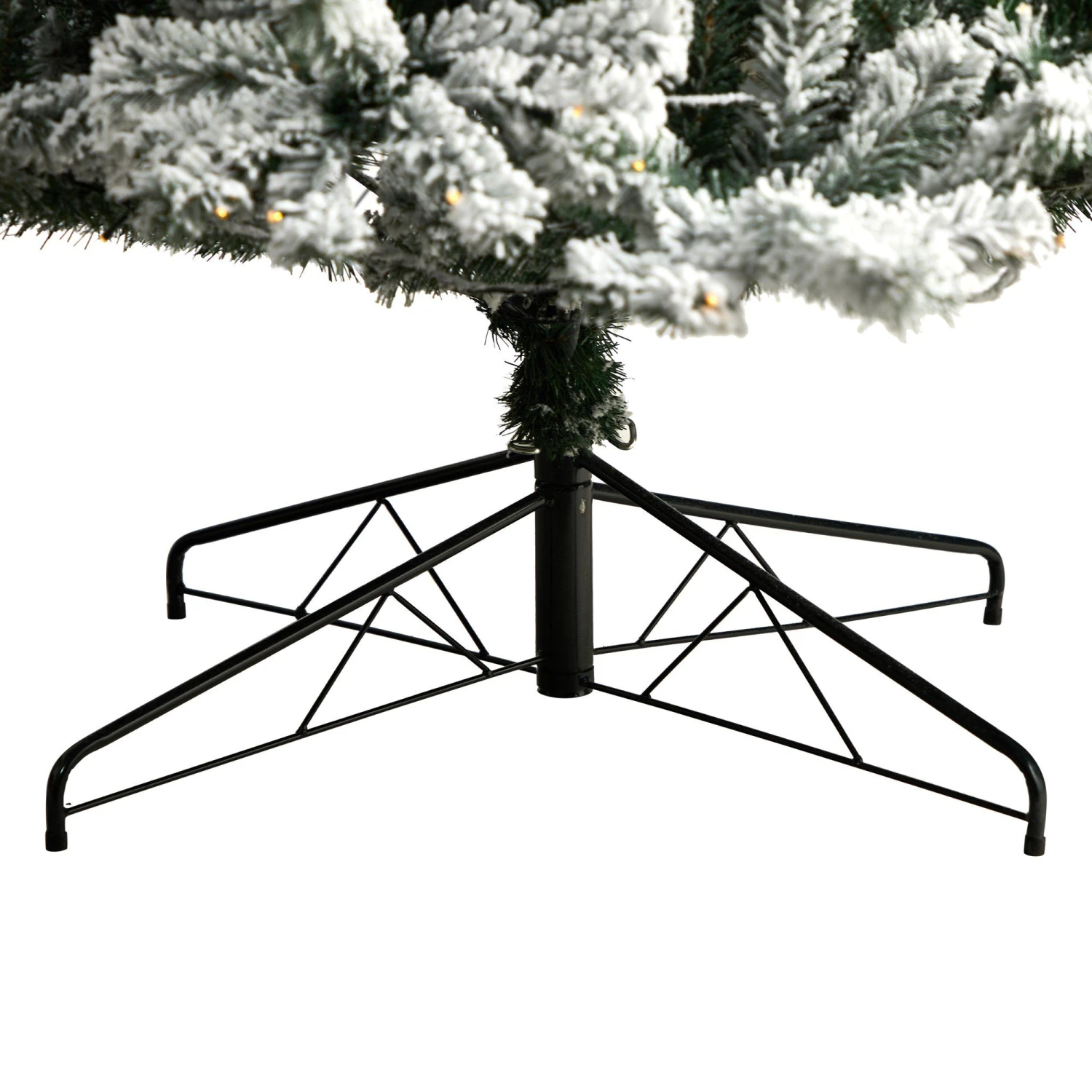 10' Flocked Rock Springs Spruce Christmas Tree With 800 LED Lights And 1880 Bendable Branches 6 10' Flocked Rock Springs Spruce Christmas Tree With 800 LED Lights And 1880 Bendable Branches - Image 6