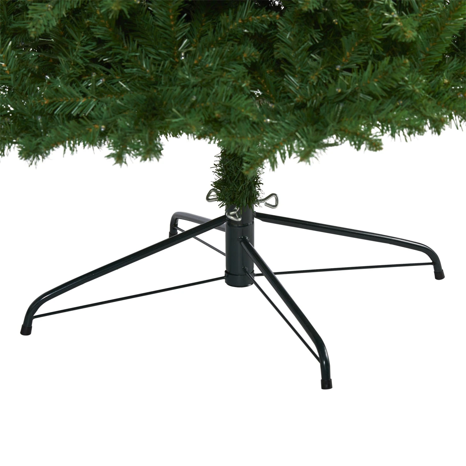 10’ Slim Green Mountain Pine Artificial Christmas Tree With 800 Clear LED Lights 4 10’ Slim Green Mountain Pine Artificial Christmas Tree With 800 Clear LED Lights - Image 4