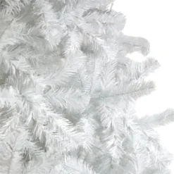 10' White Artificial Christmas Tree With 2200 Bendable Branches And 800 LED Lights -Cheap Artificial Trees Store artificial 10 white artificial christmas tree with 2200 bendable branches and 800 led lights nearly natural 687744
