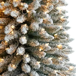11’ Flocked Pencil Artificial Christmas Tree With 850 Clear Lights And 1435 Bendable Branches 11 11’ Flocked Pencil Artificial Christmas Tree With 850 Clear Lights And 1435 Bendable Branches -Cheap Artificial Trees Store artificial 11 flocked pencil artificial christmas tree with 850 clear lights and 1435 bendable branches nearly natural 543454