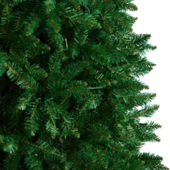 11’ Slim Green Mountain Pine Christmas Tree With 950 Clear LED Lights And 2836 Bendable Branches -Cheap Artificial Trees Store artificial 11 slim green mountain pine christmas tree with 950 clear led lights and 2836 bendable branches nearly natural 784560