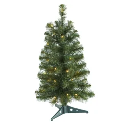 2β Green Artificial Christmas Tree With 35 LED Lights And 72 Bendable Braches