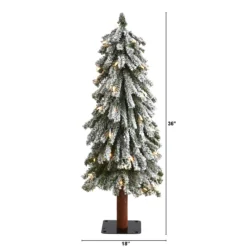 3’ Flocked Grand Alpine Artificial Christmas Tree With 50 Lights And 193 Branches On Natural Trunk 11 3’ Flocked Grand Alpine Artificial Christmas Tree With 50 Lights And 193 Branches On Natural Trunk -Cheap Artificial Trees Store artificial 3 flocked grand alpine artificial christmas tree with 50 lights and 193 branches on natural trunk nearly natural 711708