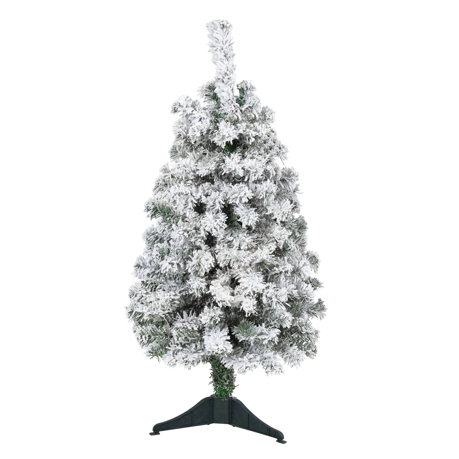 3' Flocked Rock Springs Spruce Artificial Christmas Tree 1 3' Flocked Rock Springs Spruce Artificial Christmas Tree