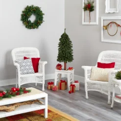 3’ Grand Alpine Artificial Christmas Tree With 50 Clear Lights And 193 Bendable Branches On Natural Trunk 13 3’ Grand Alpine Artificial Christmas Tree With 50 Clear Lights And 193 Bendable Branches On Natural Trunk -Cheap Artificial Trees Store artificial 3 grand alpine artificial christmas tree with 50 clear lights and 193 bendable branches on natural trunk nearly natural 971884