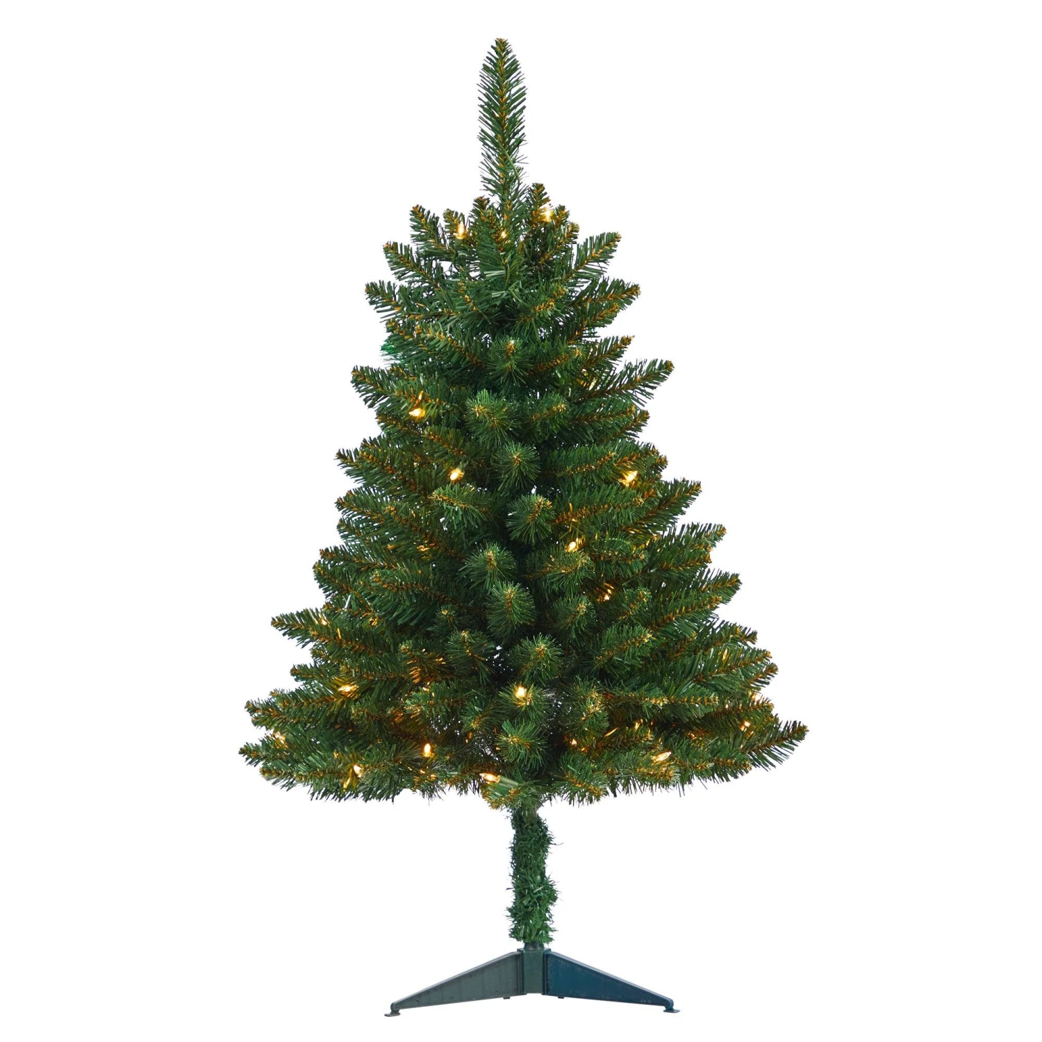 3’ Northern Rocky Spruce Artificial Christmas Tree With 50 Clear Lights And 154 Bendable Branches 1 3’ Northern Rocky Spruce Artificial Christmas Tree With 50 Clear Lights And 154 Bendable Branches