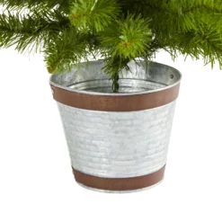 3’ Providence Pine Artificial Christmas Tree In Metal Pot With 50 Warm White Lights And 114 Bendable Branches 15 3’ Providence Pine Artificial Christmas Tree In Metal Pot With 50 Warm White Lights And 114 Bendable Branches -Cheap Artificial Trees Store artificial 3 providence pine artificial christmas tree with 50 warm white lights and 114 bendable branches nearly natural 885176