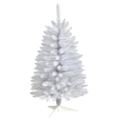3’ Slim White Artificial Christmas Tree With 50 Warm White LED Lights And 161 Bendable Branches 10 3’ Slim White Artificial Christmas Tree With 50 Warm White LED Lights And 161 Bendable Branches -Cheap Artificial Trees Store artificial 3 slim white artificial christmas tree with 50 warm white led lights and 161 bendable branches nearly natural 650191
