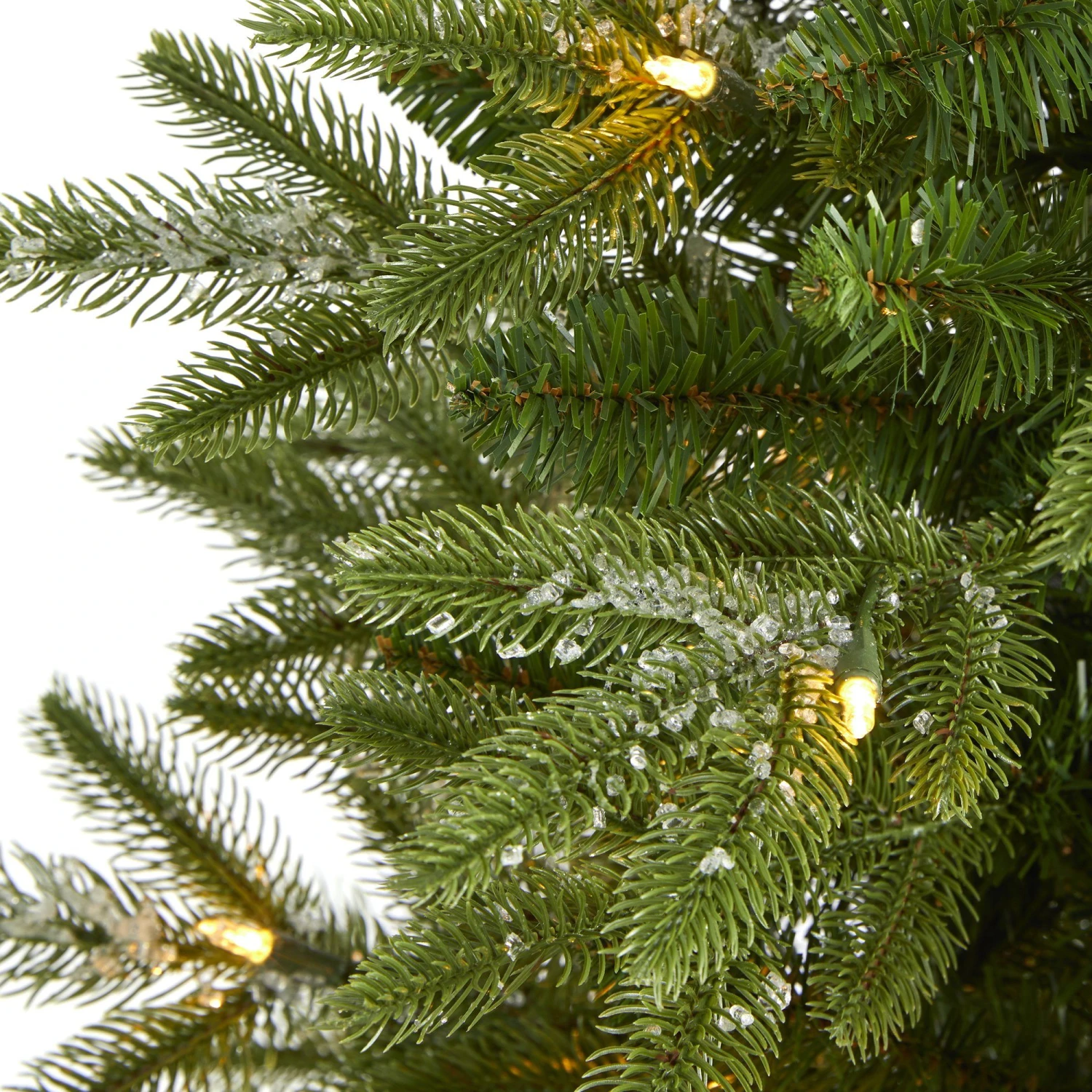 3’ Snowed Grand Teton Fir Artificial Christmas Tree With 50 Clear Lights And 111 Bendable Branches 3 3’ Snowed Grand Teton Fir Artificial Christmas Tree With 50 Clear Lights And 111 Bendable Branches - Image 3