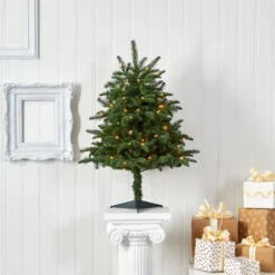 3’ South Carolina Spruce Artificial Christmas Tree With 100 White Warm Light And 458 Bendable Branches 11 3’ South Carolina Spruce Artificial Christmas Tree With 100 White Warm Light And 458 Bendable Branches -Cheap Artificial Trees Store artificial 3 south carolina spruce artificial christmas tree with 100 white warm light and 458 bendable branches nearly natural 975865