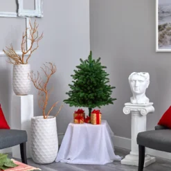 3’ South Carolina Spruce Artificial Christmas Tree With 458 Bendable Branches -Cheap Artificial Trees Store artificial 3 south carolina spruce artificial christmas tree with 458 bendable branches nearly natural 631621