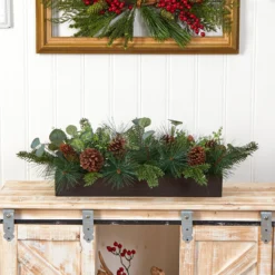 30” Evergreen Pine And Pine Cone Artificial Christmas Centerpiece Arrangement 8 30” Evergreen Pine And Pine Cone Artificial Christmas Centerpiece Arrangement -Cheap Artificial Trees Store artificial 30 evergreen pine and pine cone artificial christmas centerpiece arrangement nearly natural 434007