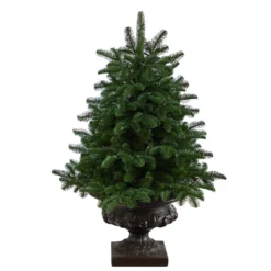 3.5’ South Carolina Spruce Artificial Christmas Tree With 100 White Warm Light And 458 Bendable Branches In Iron Colored Urn 10 3.5’ South Carolina Spruce Artificial Christmas Tree With 100 White Warm Light And 458 Bendable Branches In Iron Colored Urn -Cheap Artificial Trees Store artificial 35 south carolina spruce artificial christmas tree with 100 white warm light and 458 bendable branches in iron colored urn nearly natural 748951
