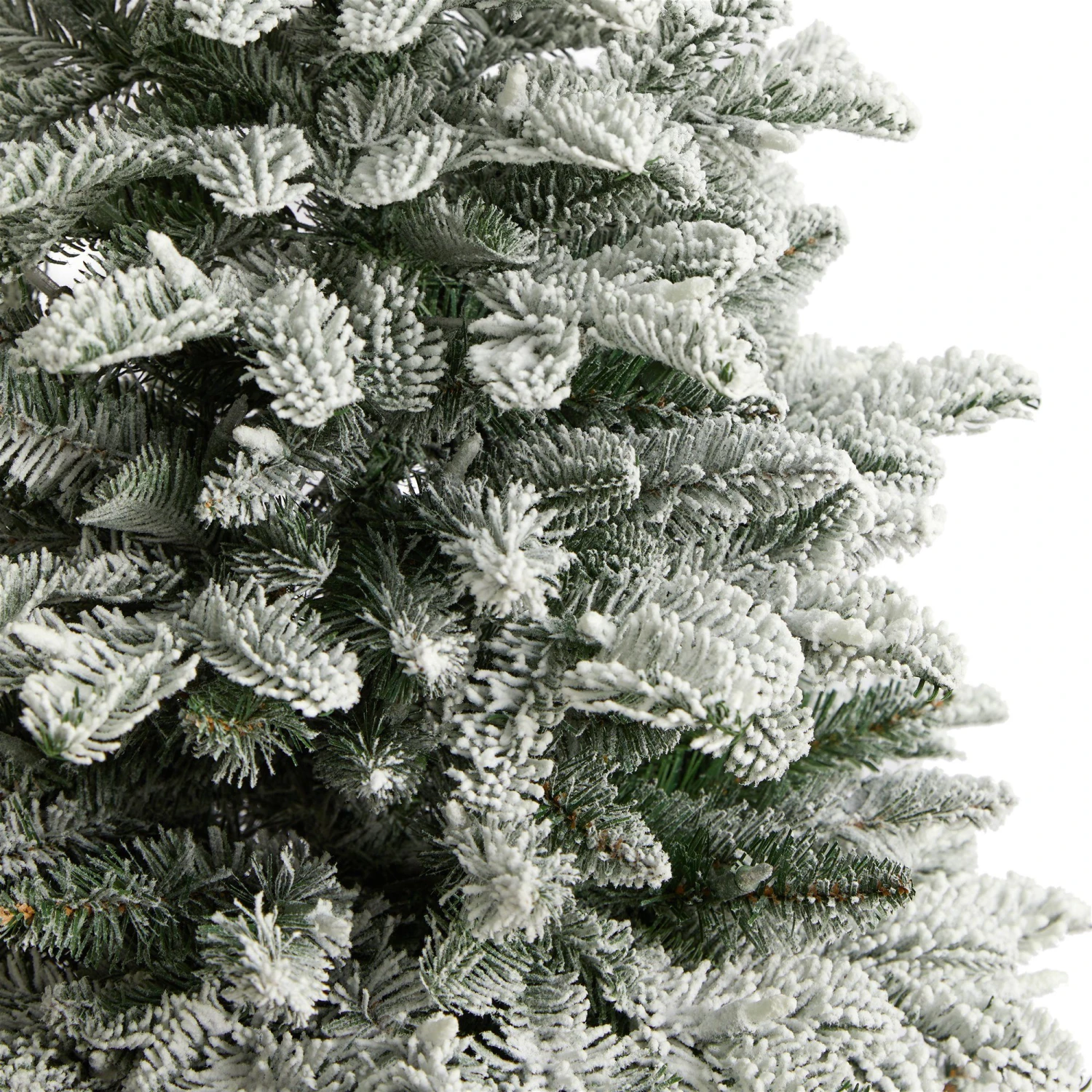 4’ Flocked North Carolina Fir Christmas Tree With 250 Warm White Lights And 779 Bendable Branches 5 4’ Flocked North Carolina Fir Christmas Tree With 250 Warm White Lights And 779 Bendable Branches - Image 5