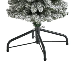 4’ Flocked Pencil Artificial Christmas Tree With 100 Clear Lights And 216 Bendable Branches 13 4’ Flocked Pencil Artificial Christmas Tree With 100 Clear Lights And 216 Bendable Branches -Cheap Artificial Trees Store artificial 4 flocked pencil artificial christmas tree with 100 clear lights and 216 bendable branches nearly natural 630520