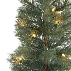 4’ Green Pine Artificial Christmas Tree With 70 Warm White Lights Set In A Burlap Base -Cheap Artificial Trees Store artificial 4 green pine artificial christmas tree with 70 warm white lights set in a burlap base nearly natural 981937