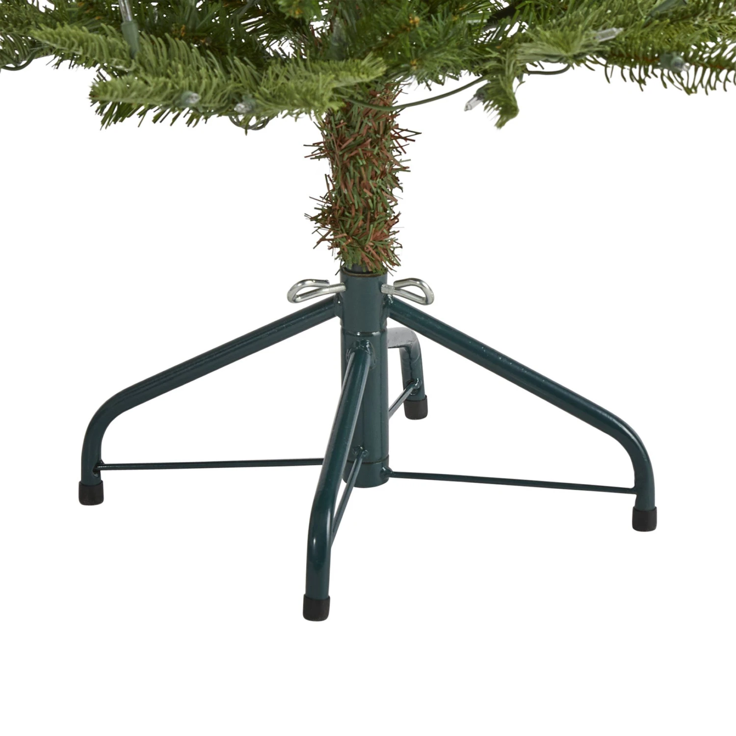 4’ Layered Washington Spruce Artificial Christmas Tree With 100 Clear LED Lights And 189 Bendable Branches 4 4’ Layered Washington Spruce Artificial Christmas Tree With 100 Clear LED Lights And 189 Bendable Branches - Image 4