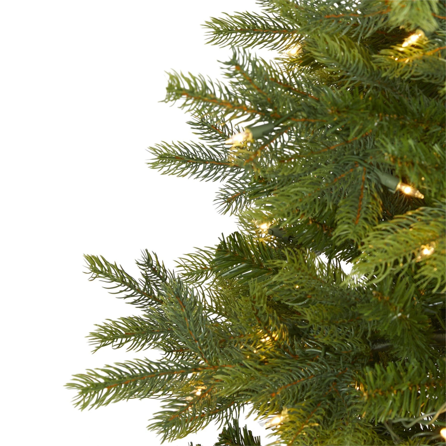 4’ North Carolina Spruce Artificial Christmas Tree With 100 Clear Lights And 207 Bendable Branches 3 4’ North Carolina Spruce Artificial Christmas Tree With 100 Clear Lights And 207 Bendable Branches - Image 3
