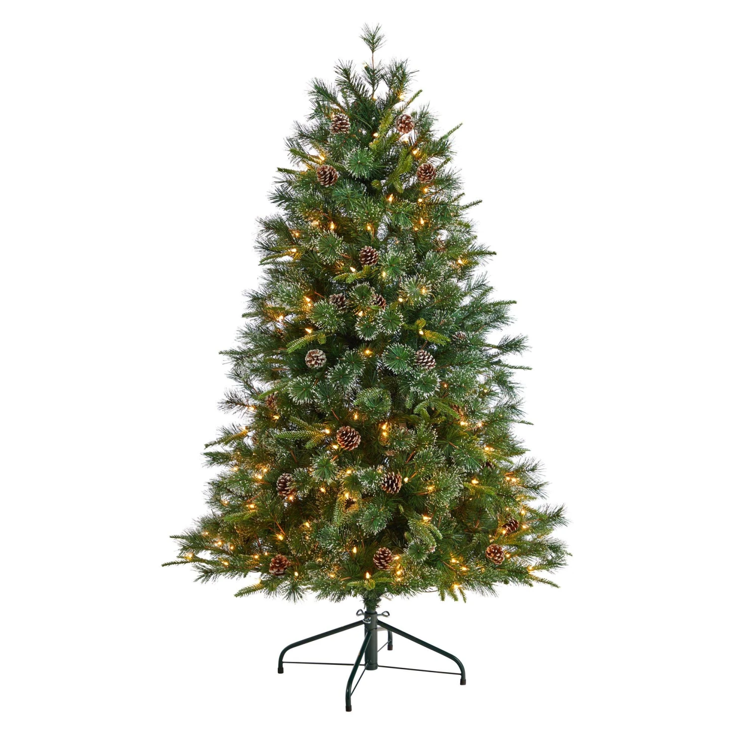 4’ Snowed Tipped Clermont Pine Artificial Christmas Tree 1 4’ Snowed Tipped Clermont Pine Artificial Christmas Tree