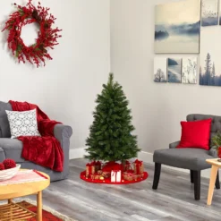 4’ West Virginia Mountain Pine Artificial Christmas Tree With 100 Clear Lights And 322 Bendable Branches 12 4’ West Virginia Mountain Pine Artificial Christmas Tree With 100 Clear Lights And 322 Bendable Branches -Cheap Artificial Trees Store artificial 4 west virginia mountain pine artificial christmas tree with 100 clear lights and 322 bendable branches nearly natural 728163