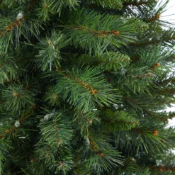 4.5’ West Virginia Mountain Pine Artificial Christmas Tree With 100 Clear Lights And 322 Bendable Branches In Floral Print Planter -Cheap Artificial Trees Store artificial 45 west virginia mountain pine artificial christmas tree with 100 clear lights and 322 bendable branches in floral print planter nearly natural 627902