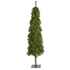 5' Alpine Artificial Christmas Tree With 150 Lights And 405 Bendable Branches