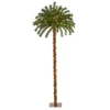 5’ Christmas Palm Artificial Tree With 150 Warm White LED Lights