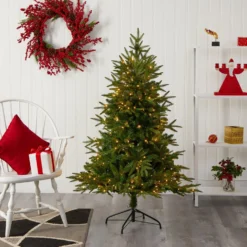 5’ Colorado Mountain Fir “Natural Look” Artificial Christmas Tree With 250 Clear LED Lights 13 5’ Colorado Mountain Fir “Natural Look” Artificial Christmas Tree With 250 Clear LED Lights -Cheap Artificial Trees Store artificial 5 colorado mountain fir natural look artificial christmas tree with 250 clear led lights nearly natural 278108