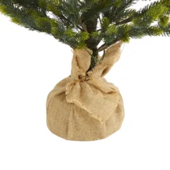 5’ Fraser Fir “Natural Look” Artificial Christmas Tree With 200 Clear LED Lights, A Burlap Base And 853 Bendable Branches 15 5’ Fraser Fir “Natural Look” Artificial Christmas Tree With 200 Clear LED Lights, A Burlap Base And 853 Bendable Branches -Cheap Artificial Trees Store artificial 5 fraser fir natural look artificial christmas tree with 200 clear led lights a burlap base and nearly natural 560313