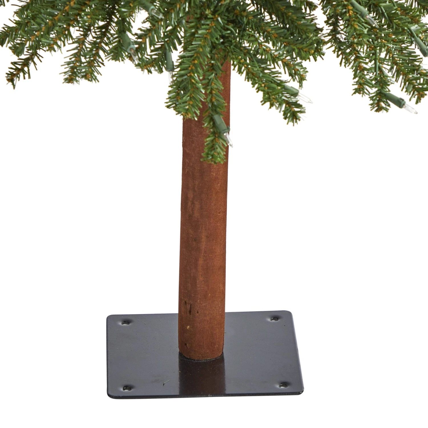 5’ Grand Alpine Artificial Christmas Tree With 200 Clear Lights And 469 Branches On Natural Trunk 6 5’ Grand Alpine Artificial Christmas Tree With 200 Clear Lights And 469 Branches On Natural Trunk - Image 6