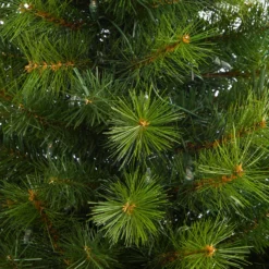 5’ Green Valley Pine Artificial Christmas Tree With 100 Warm White LED Lights And 201 Bendable Branches In Bronze Metal Planter -Cheap Artificial Trees Store artificial 5 green valley pine artificial christmas tree with 100 warm white led lights and 201 bendable branches in bronze metal planter nearly natural 708695