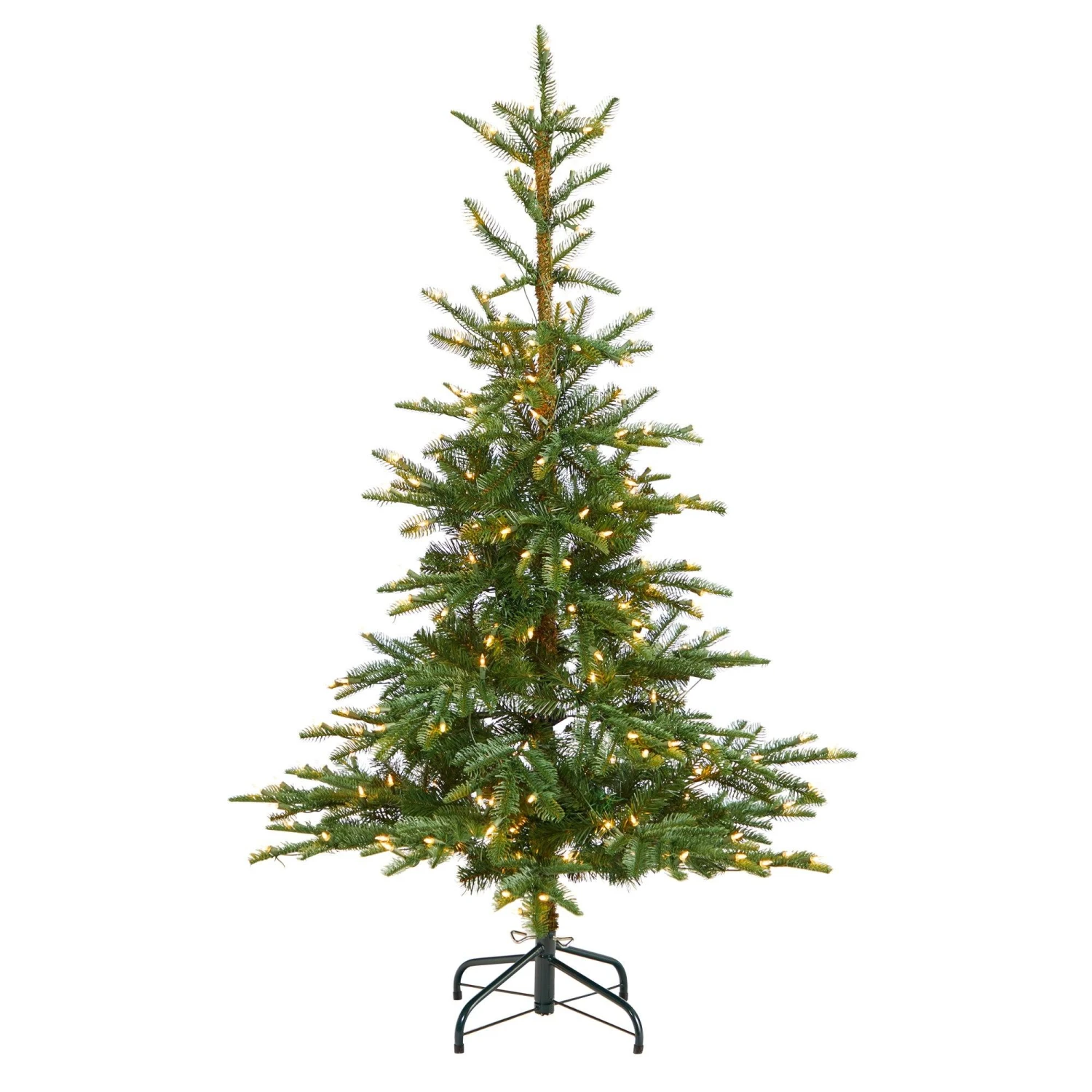 5’ Layered Washington Spruce Christmas Tree With 200 Clear Lights And 385 Bendable Branches 1 5’ Layered Washington Spruce Christmas Tree With 200 Clear Lights And 385 Bendable Branches