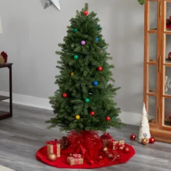 5’ Montana Mountain Fir Artificial Christmas Tree 17 5’ Montana Mountain Fir Artificial Christmas Tree -Cheap Artificial Trees Store artificial 5 montana mountain fir tree with 300 multi color led lights 30 globe bulbs and 574 branches nearly natural 205540