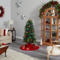 5’ Montana Mountain Fir Artificial Christmas Tree 18 5’ Montana Mountain Fir Artificial Christmas Tree -Cheap Artificial Trees Store artificial 5 montana mountain fir tree with 300 multi color led lights 30 globe bulbs and 574 branches nearly natural 400763 scaled