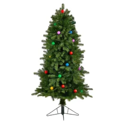 5’ Montana Mountain Fir Artificial Christmas Tree 12 5’ Montana Mountain Fir Artificial Christmas Tree -Cheap Artificial Trees Store artificial 5 montana mountain fir tree with 300 multi color led lights 30 globe bulbs and 574 branches nearly natural 533353
