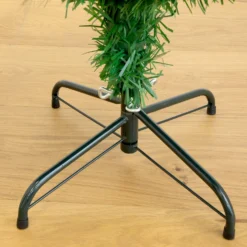 5' Pre-Lit Fiber Optic Artificial Christmas Tree With 60 Colorful Star-Shaped LED Lights -Cheap Artificial Trees Store artificial 5 pre lit fiber optic artificial christmas tree with 60 colorful star shaped led lights nearly natural 836156