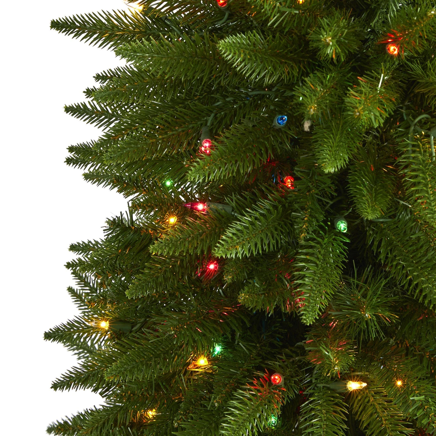 5' Sierra Fir Artificial Christmas Tree With 200 Multicolored Lights And 428 Bendable Branches In Decorative Container 3 5' Sierra Fir Artificial Christmas Tree With 200 Multicolored Lights And 428 Bendable Branches In Decorative Container - Image 3