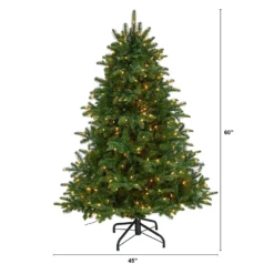 5’ South Carolina Spruce Artificial Christmas Tree With 300 White Warm Lights And 1370 Branches -Cheap Artificial Trees Store artificial 5 south carolina spruce artificial christmas tree with 300 white warm lights and 1370 branches nearly natural 282098