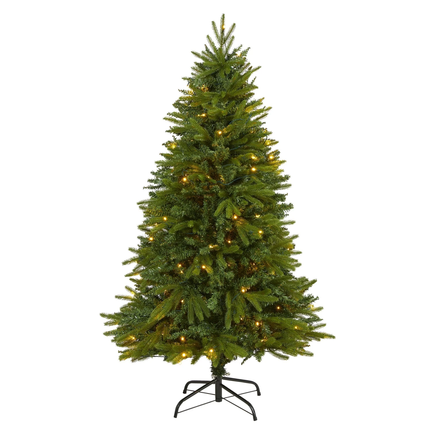 5' Sun Valley Fir Artificial Christmas Tree With 200 Clear LED Lights 1 5' Sun Valley Fir Artificial Christmas Tree With 200 Clear LED Lights