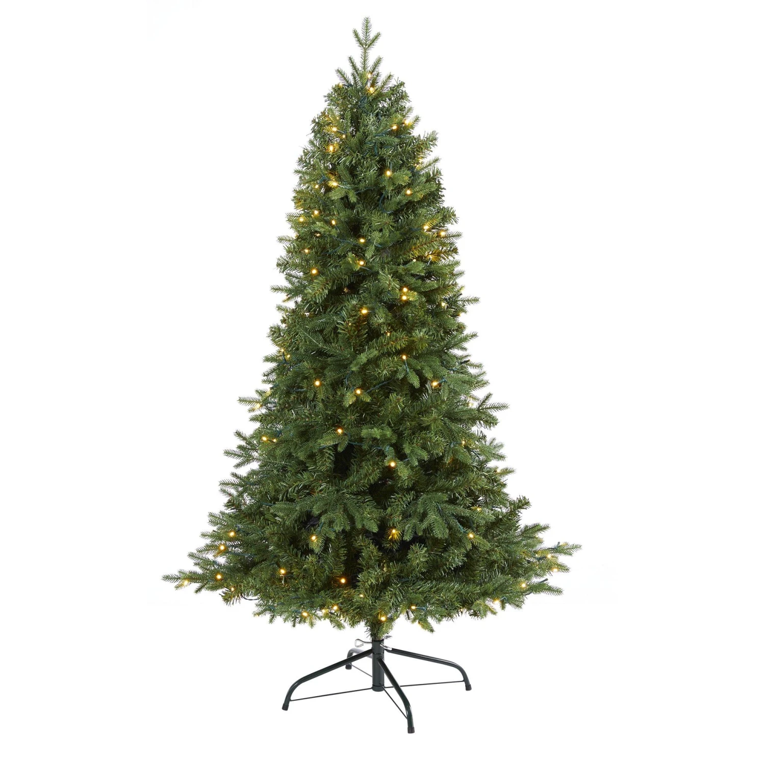 5' Vermont Fir Artificial Christmas Tree With 150 Clear LED Lights 1 5' Vermont Fir Artificial Christmas Tree With 150 Clear LED Lights