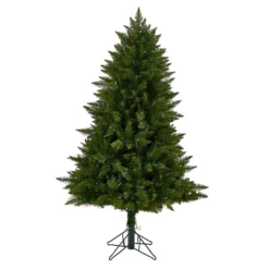 5’ Vermont Spruce Artificial Christmas Tree -Cheap Artificial Trees Store artificial 5 vermont spruce tree with 250 color changing multifunction and remote control led lights nearly natural 178064