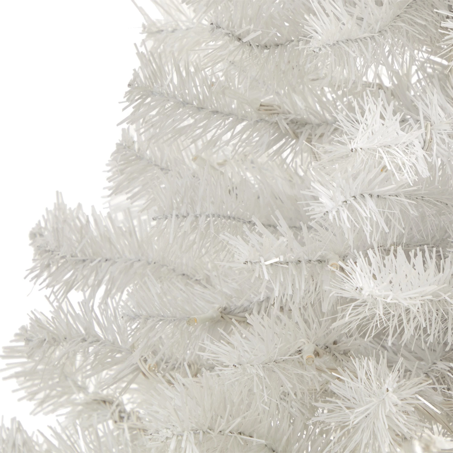 5' White Artificial Christmas Tree With 350 Bendable Branches 3 5' White Artificial Christmas Tree With 350 Bendable Branches - Image 3