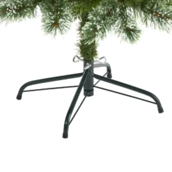 5’ Wisconsin Slim Snow Tip Pine Artificial Christmas Tree With 150 Clear LED Lights -Cheap Artificial Trees Store artificial 5 wisconsin slim snow tip pine artificial christmas tree with 150 clear led lights nearly natural 839549