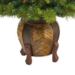 52” North Carolina Mixed Pine Artificial Christmas Tree With 130 Warm White LED Lights, 459 Bendable Branches And Pinecones In Decorative Planter 13 52” North Carolina Mixed Pine Artificial Christmas Tree With 130 Warm White LED Lights, 459 Bendable Branches And Pinecones In Decorative Planter -Cheap Artificial Trees Store artificial 52 north carolina mixed pine artificial christmas tree with 130 warm white led lights 459 bendable branches and pinecones in decorative planter nearly natural 553728