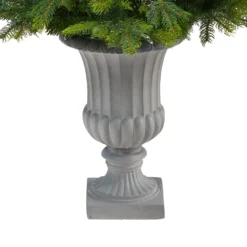 56” North Carolina Spruce Artificial Christmas Tree With 100 Clear Lights And 207 Bendable Branches In Decorative Urn 13 56” North Carolina Spruce Artificial Christmas Tree With 100 Clear Lights And 207 Bendable Branches In Decorative Urn -Cheap Artificial Trees Store artificial 56 north carolina spruce artificial christmas tree with 100 clear lights and 207 bendable branches in decorative urn nearly natural 250314