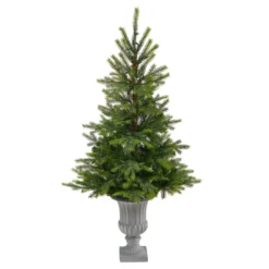 56” North Carolina Spruce Artificial Christmas Tree With 100 Clear Lights And 207 Bendable Branches In Decorative Urn 10 56” North Carolina Spruce Artificial Christmas Tree With 100 Clear Lights And 207 Bendable Branches In Decorative Urn -Cheap Artificial Trees Store artificial 56 north carolina spruce artificial christmas tree with 100 clear lights and 207 bendable branches in decorative urn nearly natural 780547