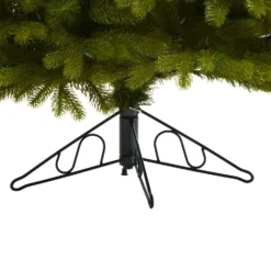 6' Cambridge Spruce Flat Back Artificial Christmas Tree With 350 Warm White (Multifunction) LED Lights And 642 Bendable Branches -Cheap Artificial Trees Store artificial 6 cambridge spruce flat back artificial christmas tree with 350 warm white multifunction led ligh nearly natural 726934