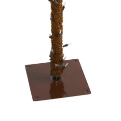 6’ Christmas Palm Artificial Tree With 200 Warm White LED Lights -Cheap Artificial Trees Store artificial 6 christmas palm artificial tree with 200 warm white led lights nearly natural 414233