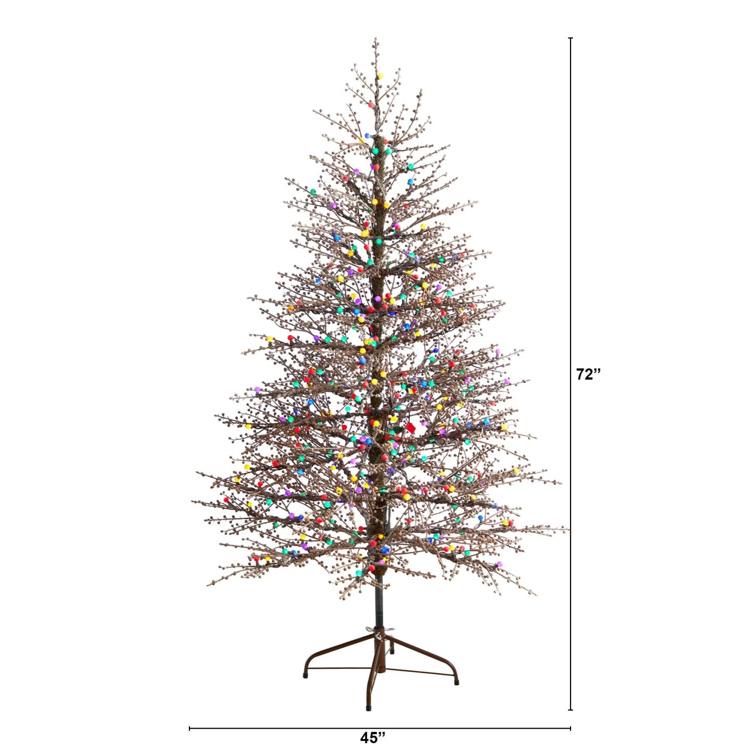 6' Frosted Berry Twig Christmas Tree 2 6' Frosted Berry Twig Christmas Tree - Image 2