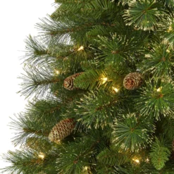 6’ Golden Tip Washington Pine Artificial Christmas Tree With 250 Clear Lights, Pine Cones And 750 Bendable Branches 9 6’ Golden Tip Washington Pine Artificial Christmas Tree With 250 Clear Lights, Pine Cones And 750 Bendable Branches -Cheap Artificial Trees Store artificial 6 golden tip washington pine artificial christmas tree with 250 clear lights pine cones and 750 be nearly natural 236254